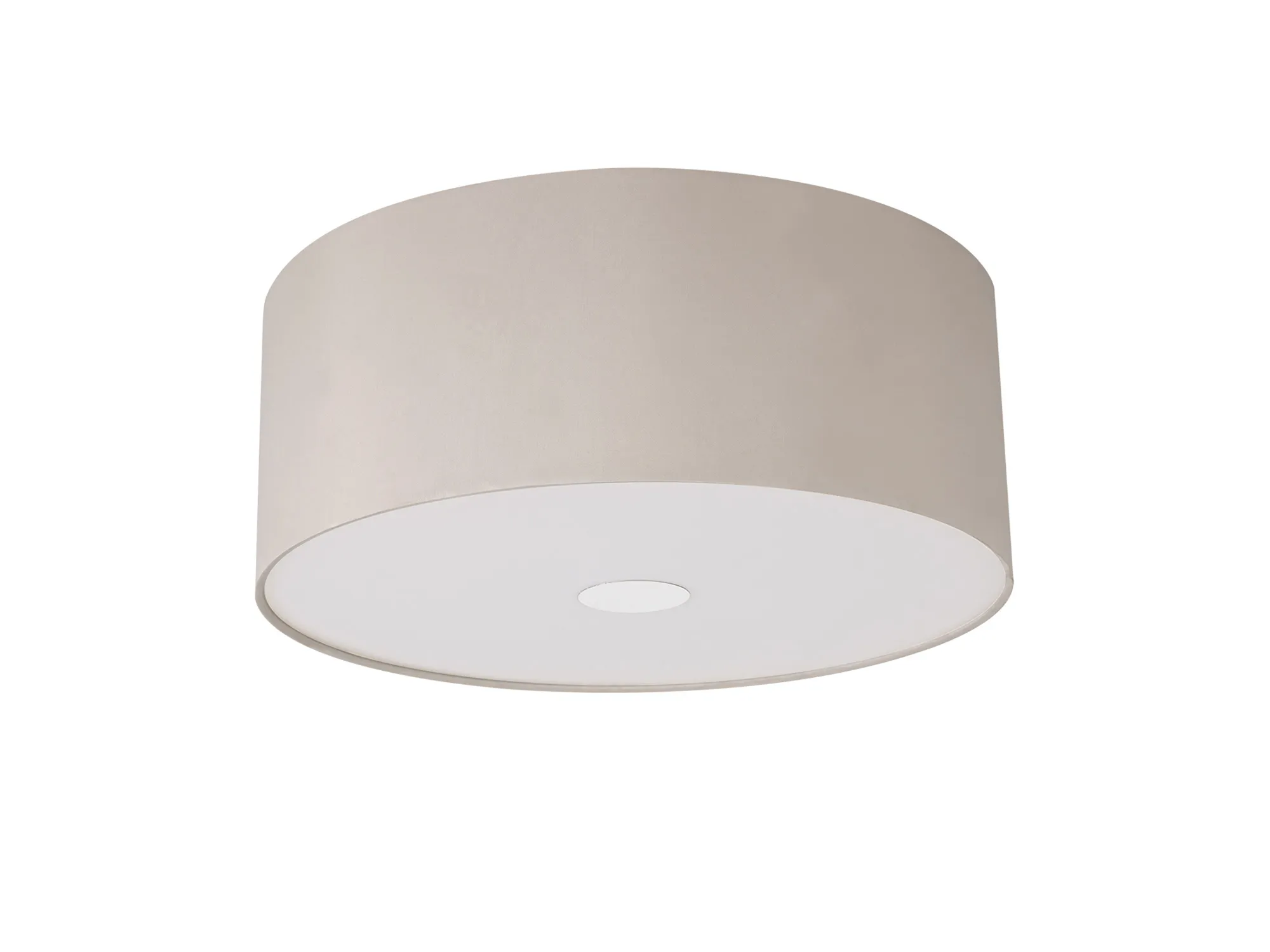Baymont 50cm, Flush 3 Light Polished Chrome, Nude Beige/Moonlight, Frosted Diffuser DK0360  Deco Baymont CH NU